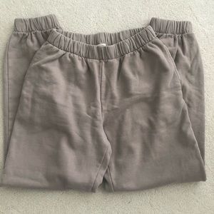 brandy melville rosa sweatpants